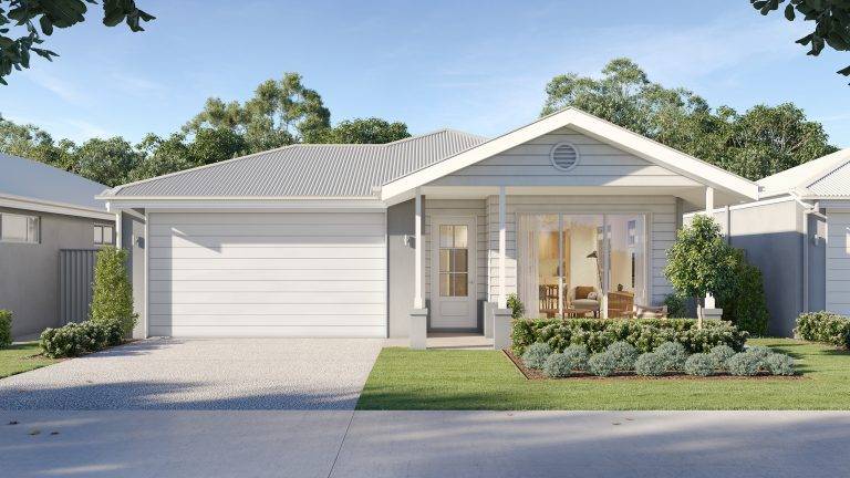 lorikeet design, hamptons facade, southerly colour scheme lrv04