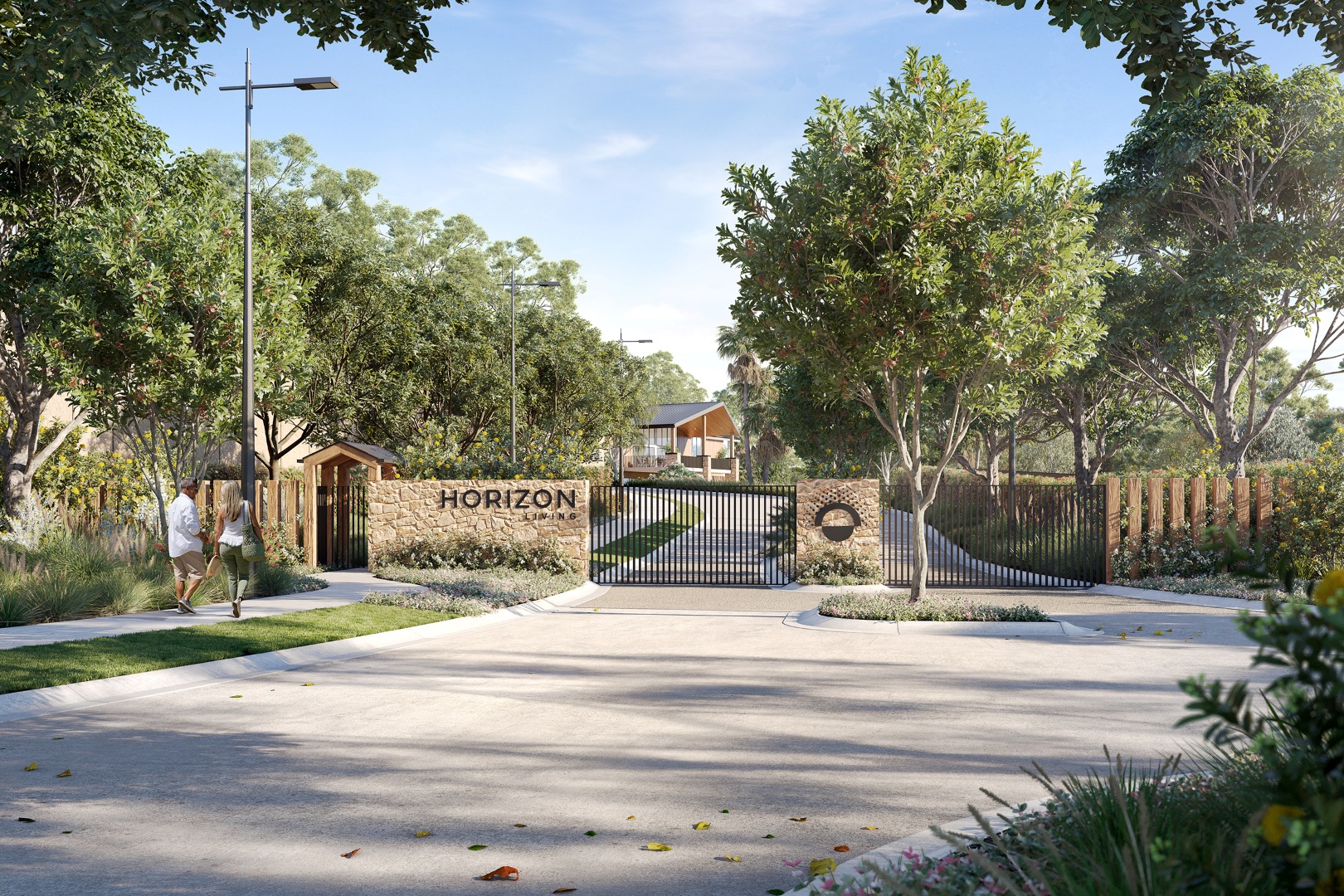 Horizon Living Gated Entry